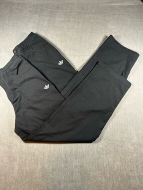 Lot Of 2 Adidas Skate Chino Pants Mens 28x32 Black Straight Leg Loose Fit Skater